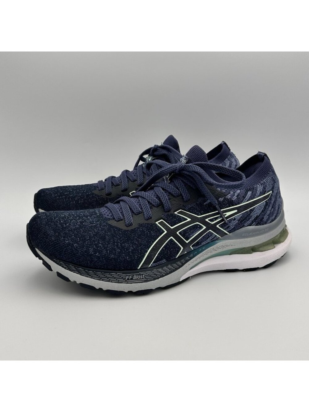 Asics Gel Kayano 28 Running Shoes Women’s Size 8.5 Blue Mesh Sneakers 1012B126